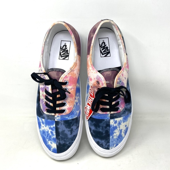 VANS Anaheim 44D Skate Shoes Low Multi Blue Canvas Men Size Sneaker VN0A54F9AXJ - Picture 5 of 9